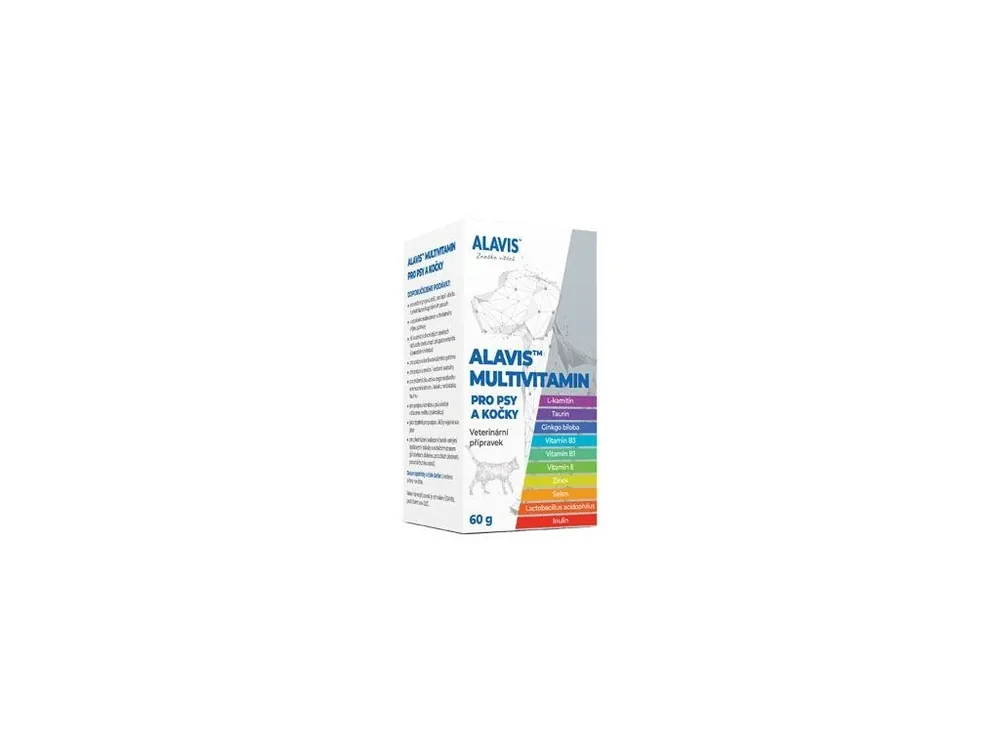 Alavis Multivitamín pro psy a kočky 60g Sezónní Sleva