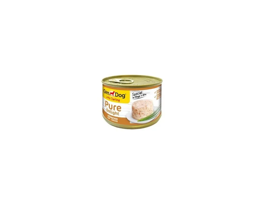 Akce GimDog Pure Delight konz. kuře 150g