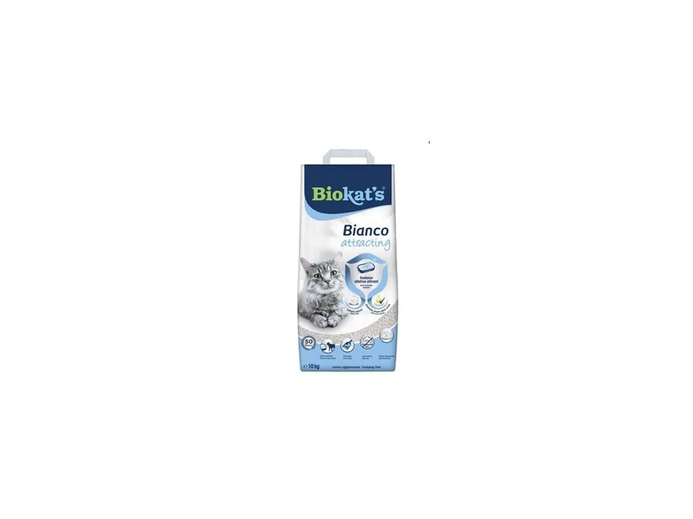 Originální Podestýlka Biokat‘s Bianco Attracting 10kg