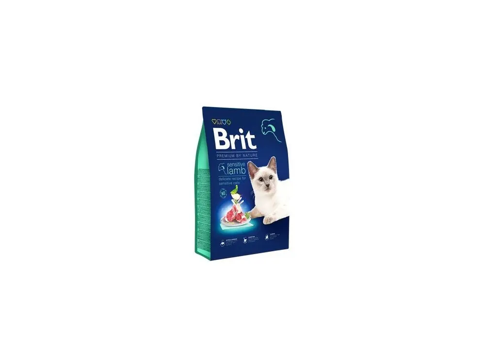 Brit Premium Cat by Nature Sensitive Lamb 1,5kg Finální Výprodej