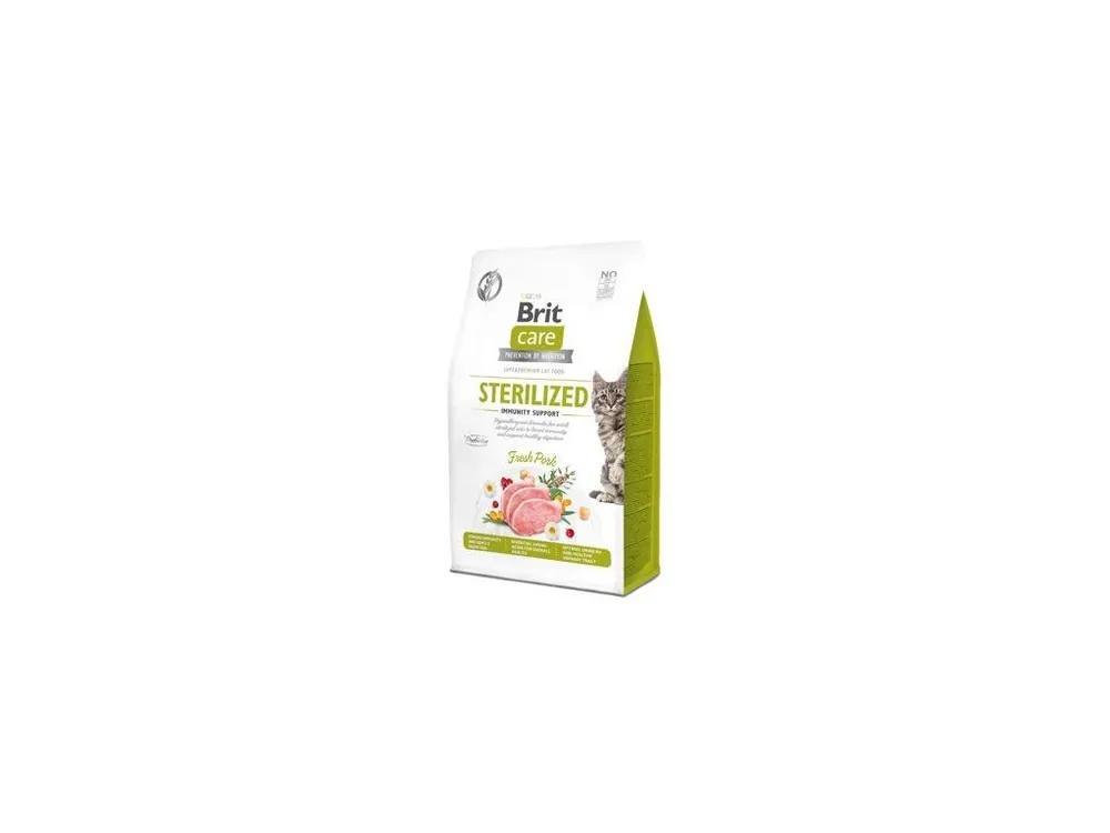 Brit Care Cat GF Sterilized Immunity Support 0,4kg Vrácení Zdarma