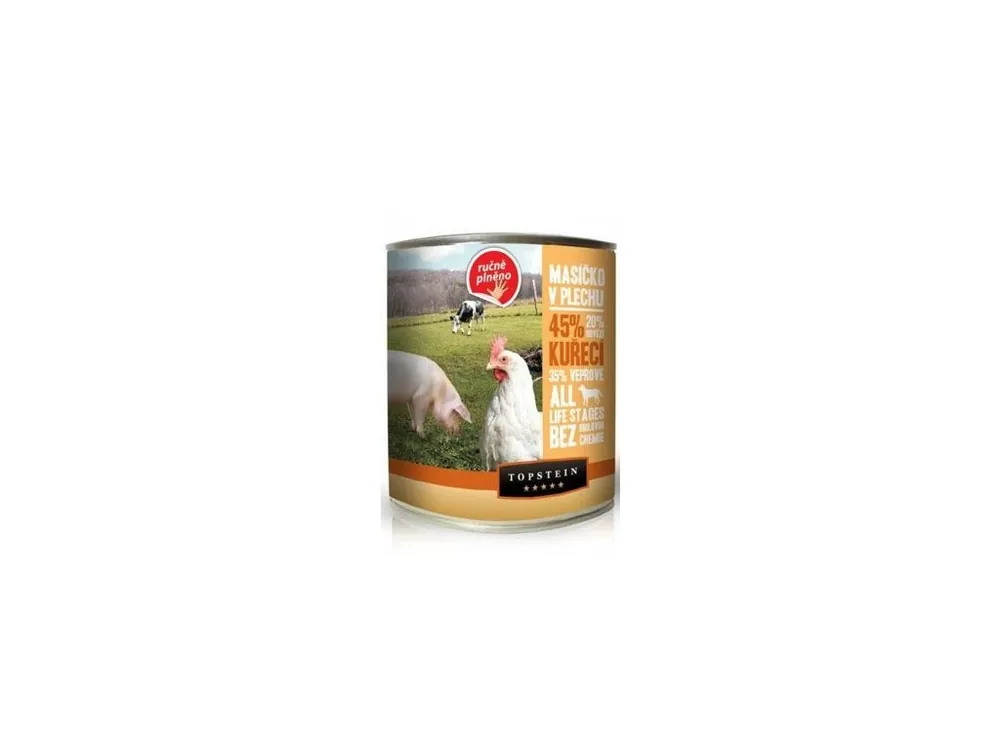 Cenově Výhodný Topstein Masíčko v plechu - kuřecí 800g