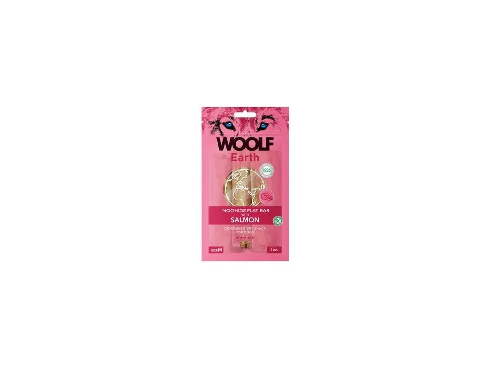 Přímo Od Výrobce WOOLF Earth poch. NooHide M Flat Bar Salmon 90g