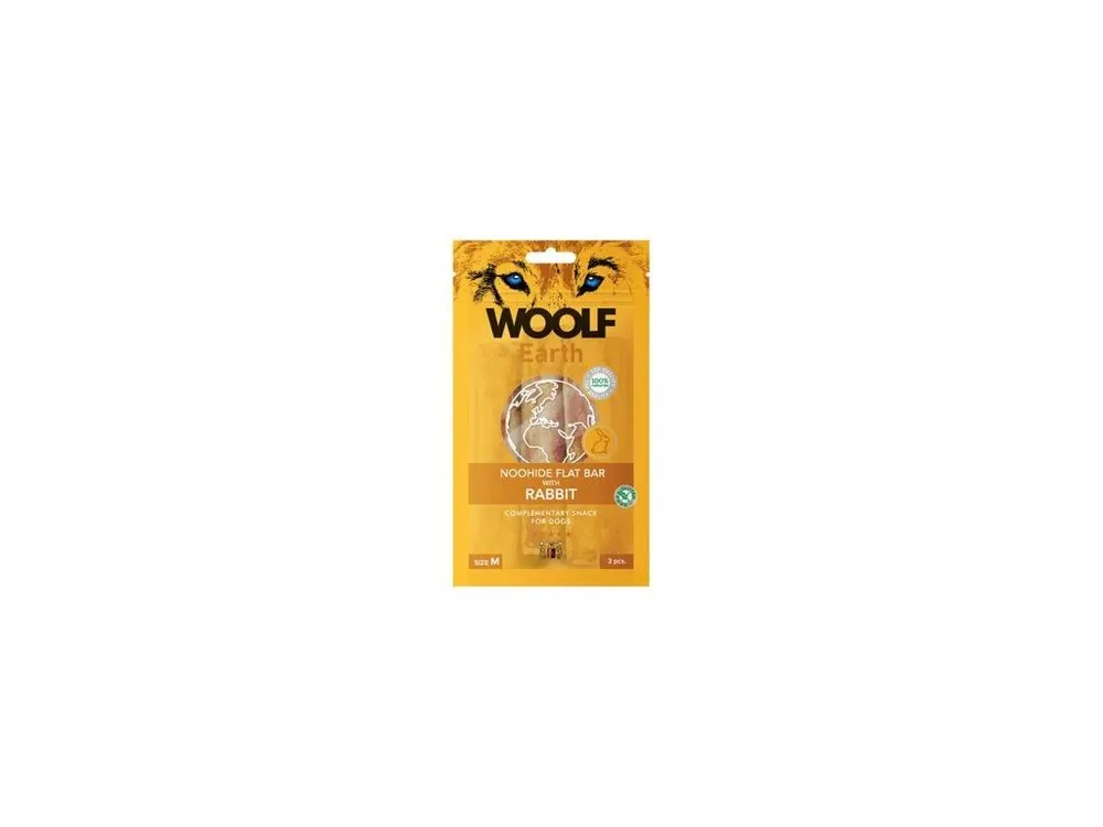 Kup Teď WOOLF Earth poch. NooHide M Flat Bar Rabbit 90g