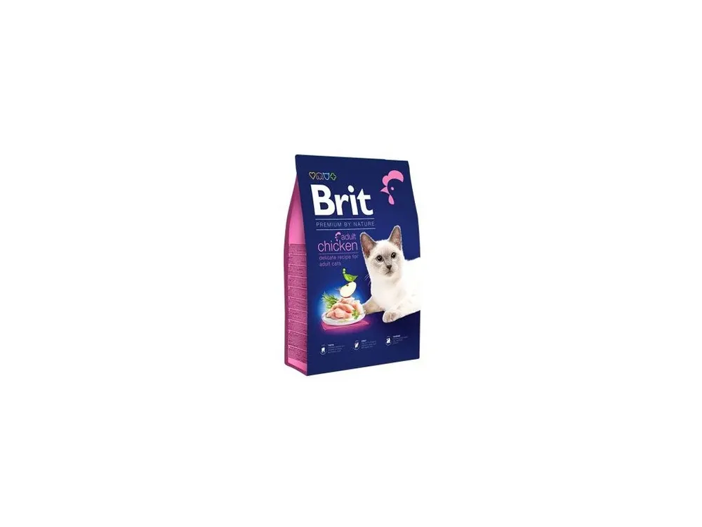 Brit Premium Cat by Nature Adult Chicken 1,5kg Poslední Šance