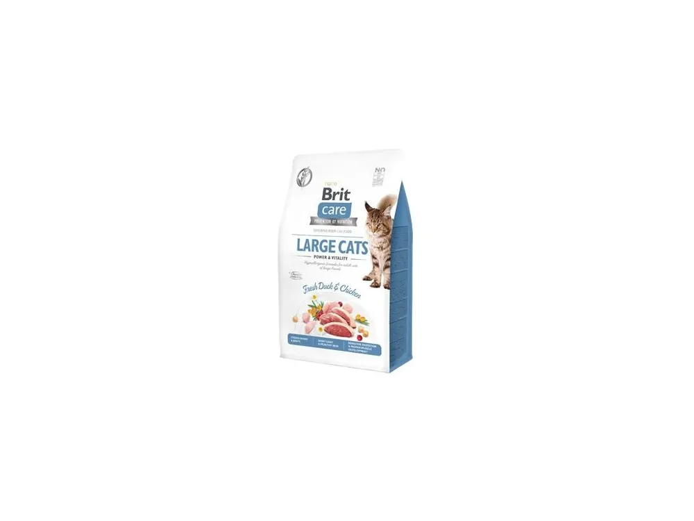 Brit Care Cat GF Large cats Power&Vitality 0,4kg Speciální Cena