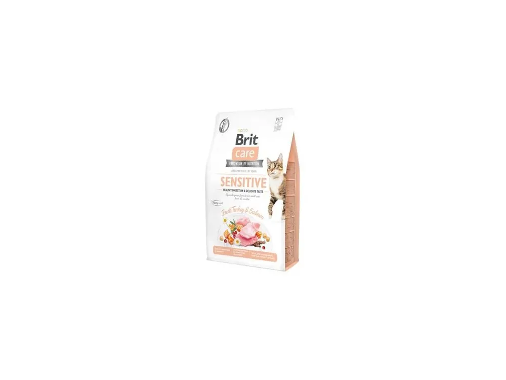 Brit Care Cat GF Sensit. Heal.Digest&Delic.Taste2kg Nejprodávanější