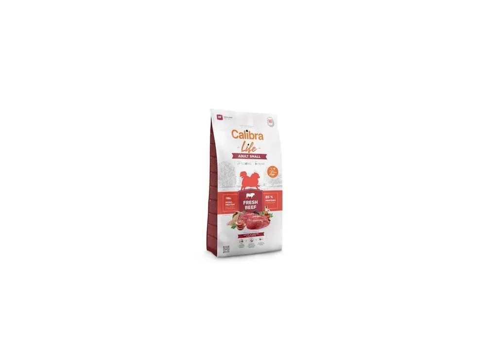 Calibra Dog Life Adult Small Fresh Beef 6kg Omezená Nabídka