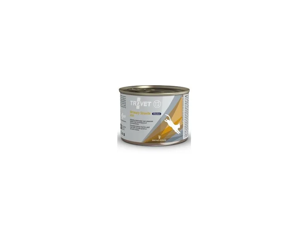Nejlepší Volba Trovet kočka ASD Urinary Struvite konz. chicken 200g