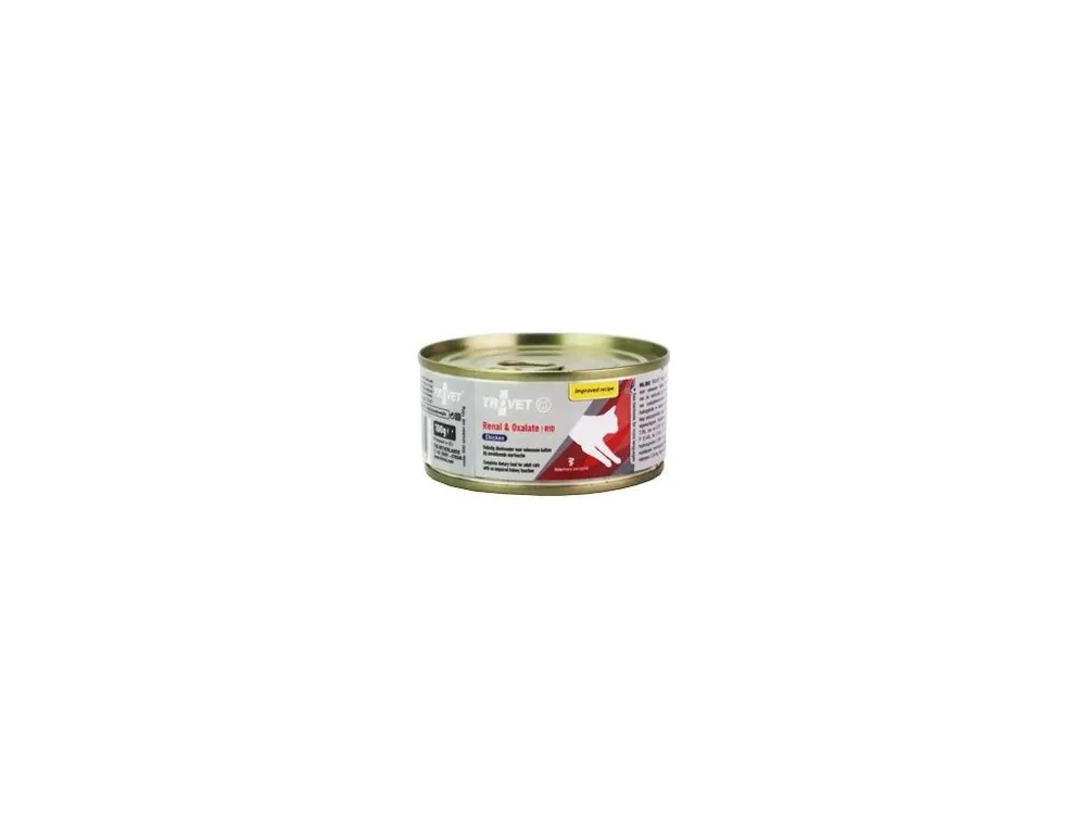 Trovet kočka RID Renal&Oxalate konz. chicken 100g Cenová Bomba