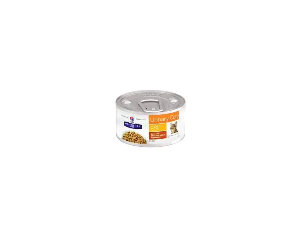 Hill‘s Fel. PD C/D MultiCare Chicken stew Konz. 82g Oblíbený