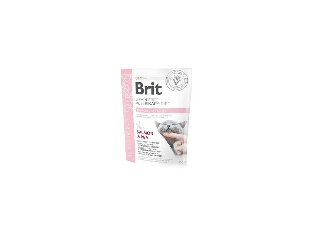 Brit VD Cat GF Hypoallergenic 400g Sleva