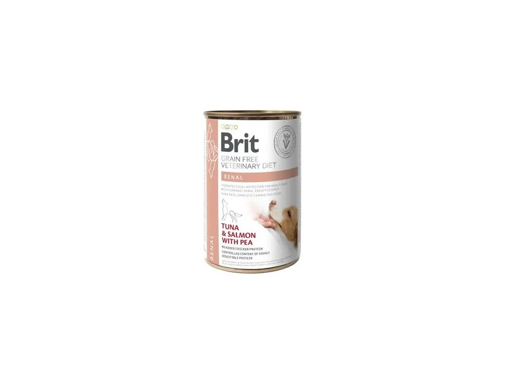 Brit VD Dog GF konz Renal 400g Originální