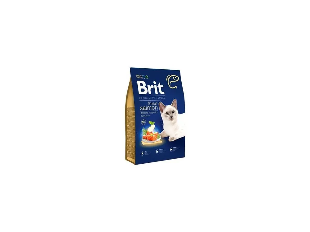 Ověřený Brit Premium Cat by Nature Adult Salmon 300g