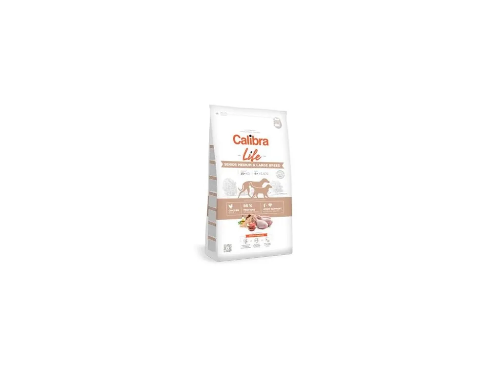 Rychlé Dodání Calibra Dog Life Senior Medium&Large Chicken 12kg