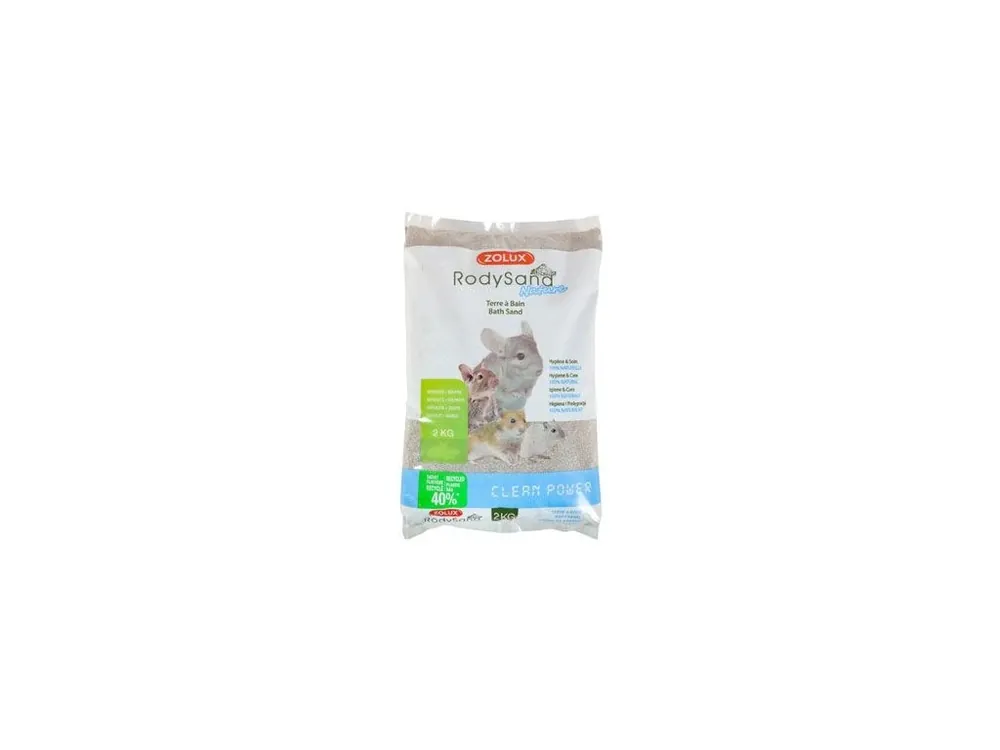 Písek pro hlodavce RodySand Nature 2kg Zolux Nejlepší Volba