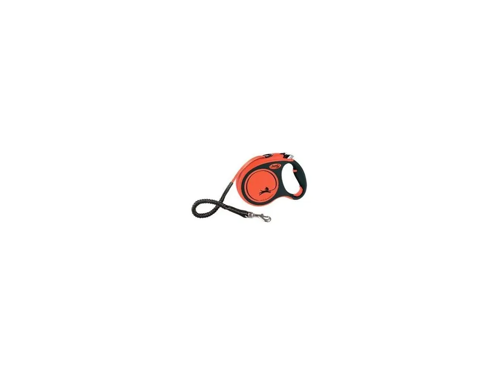 Vodítko FLEXI Xtreme L pásek 5m/65kg oranžová Aktuální