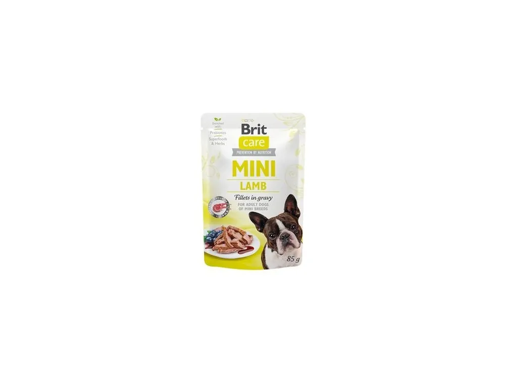 Brit Care Dog Mini Lamb fillets in gravy 85g Nejlepší Cena