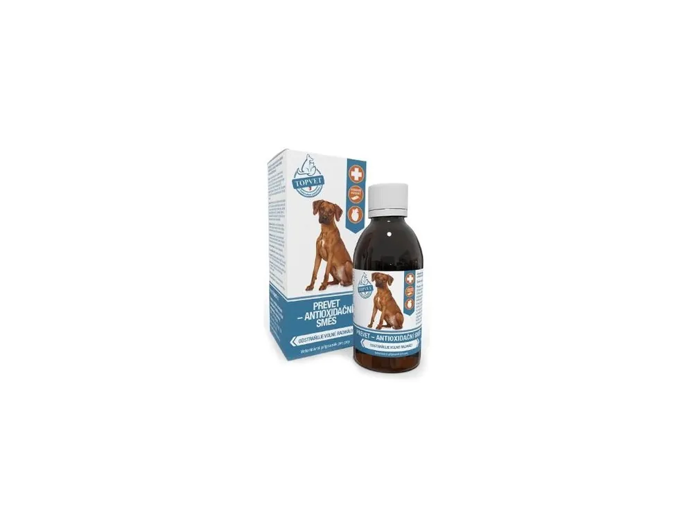 Prevet - antioxidační směs pro psy TOPVET 200ml Nízká Cena