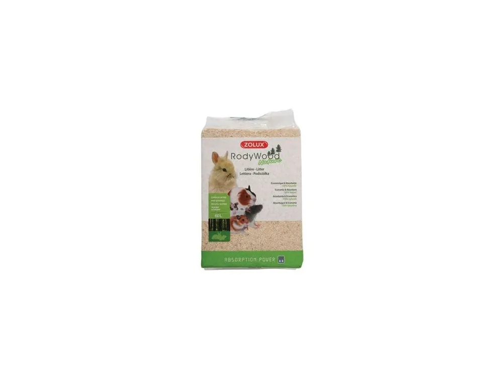 Must-Have Podestýlka RodyWood Nature 60l Zolux