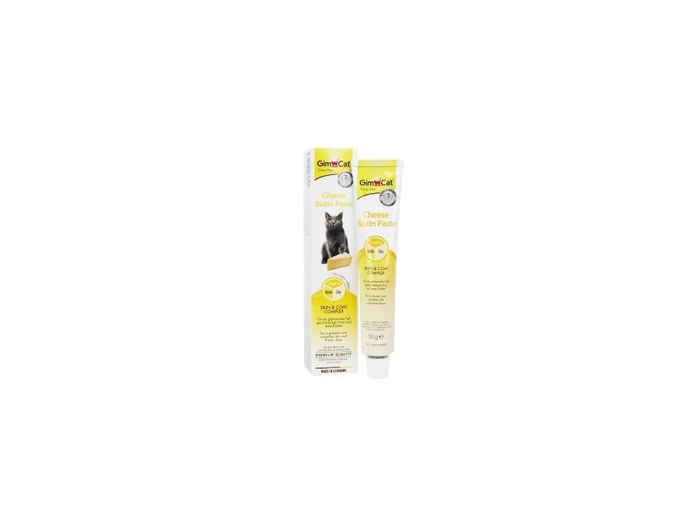 Sezónní Sleva GimCat pasta Cheese Biotin 50g