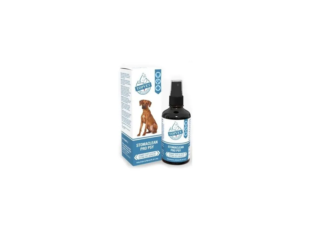 Akce Stomaclean pro psy TOPVET 50ml