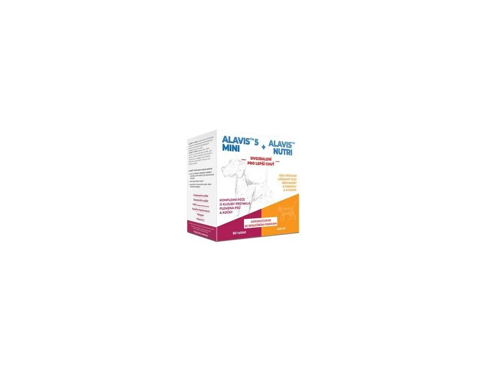 Alavis 5 MINI 90tbl+Alavis Nutri 200ml Výprodej