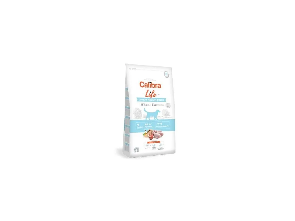 Calibra Dog Life Junior Medium Breed Chicken 12kg Přímo Od Výrobce