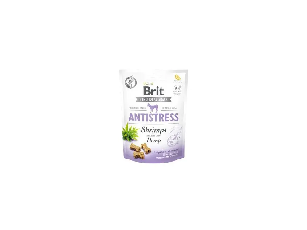 Brit Care Dog Functional Snack Antistress Shrimps 150g Vysoce Kvalitní
