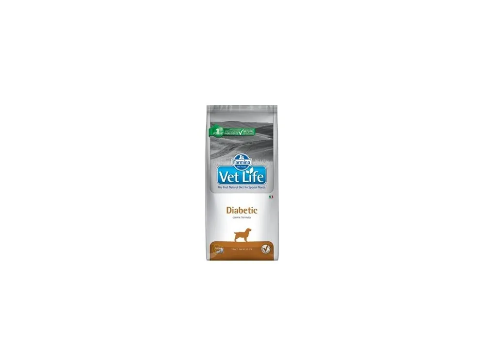 Vet Life Natural DOG Diabetic 12kg Novinka