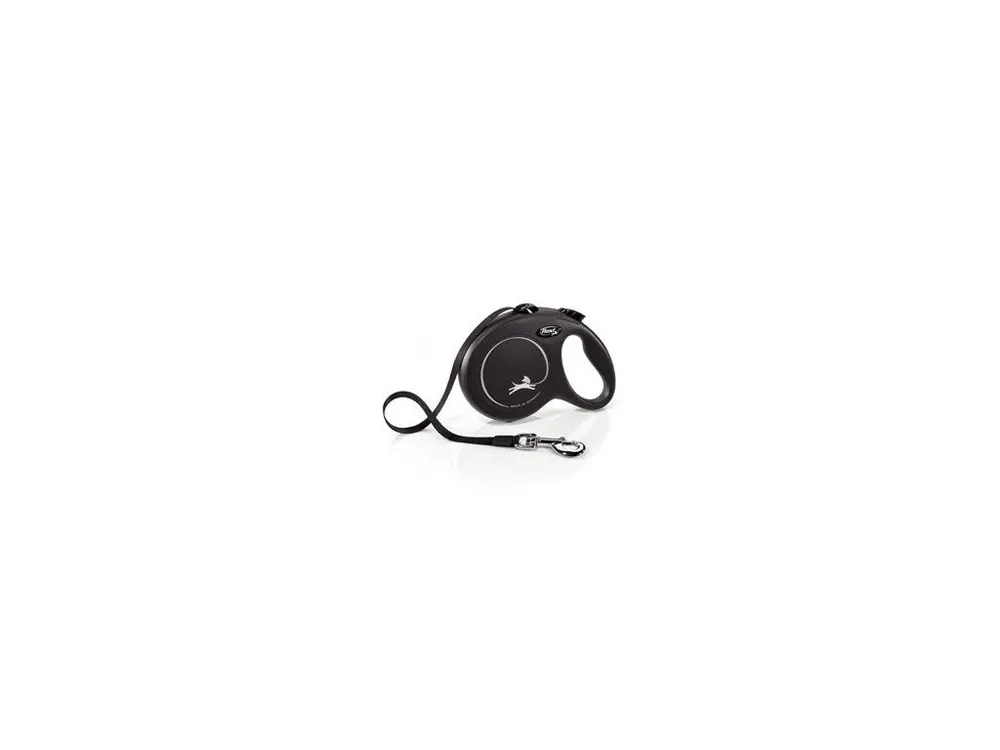Vodítko FLEXI Classic New L pásek 5m/50kg černá Časově Omezené
