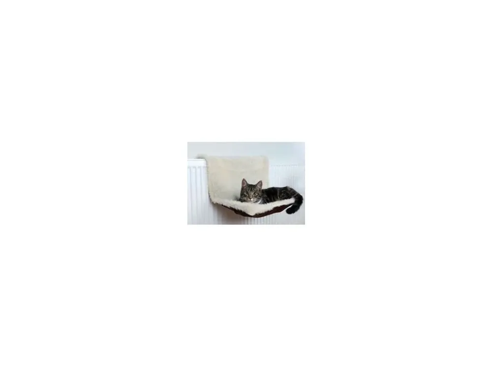 Pelech závěsný na topení semiš 45x26x31cm béžová TR Nejprodávanější