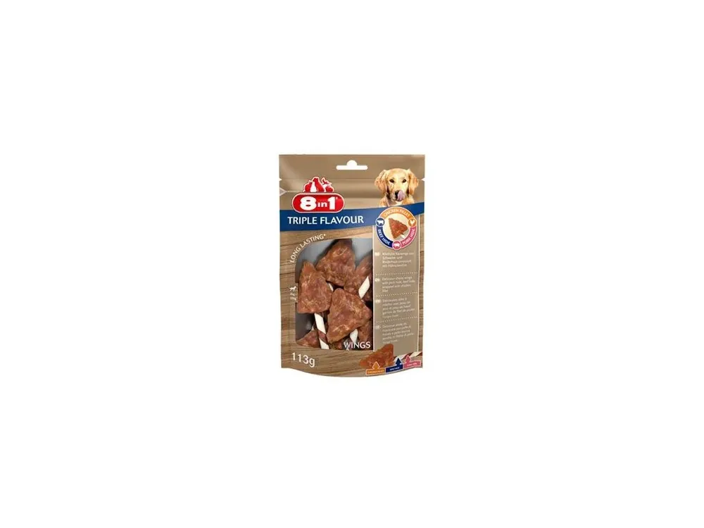 Cenová Bomba Pochoutka 8in1 Flavours Triple Flavour Wings 113g/6ks