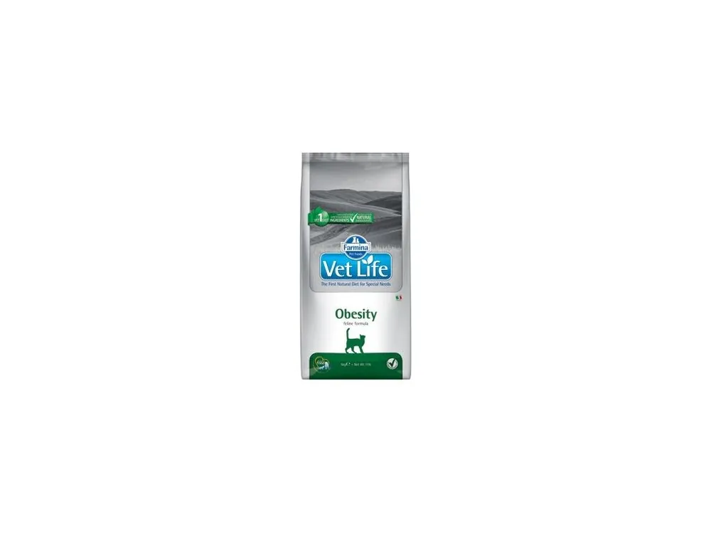 Vet Life Natural CAT Obesity 400g Sleva