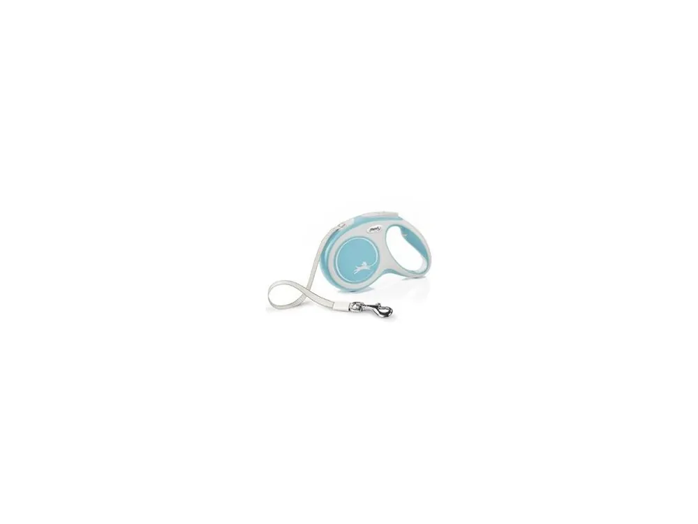 Vrácení Zdarma Vodítko FLEXI Comfort New M pásek 5m/25kg sv.modrá