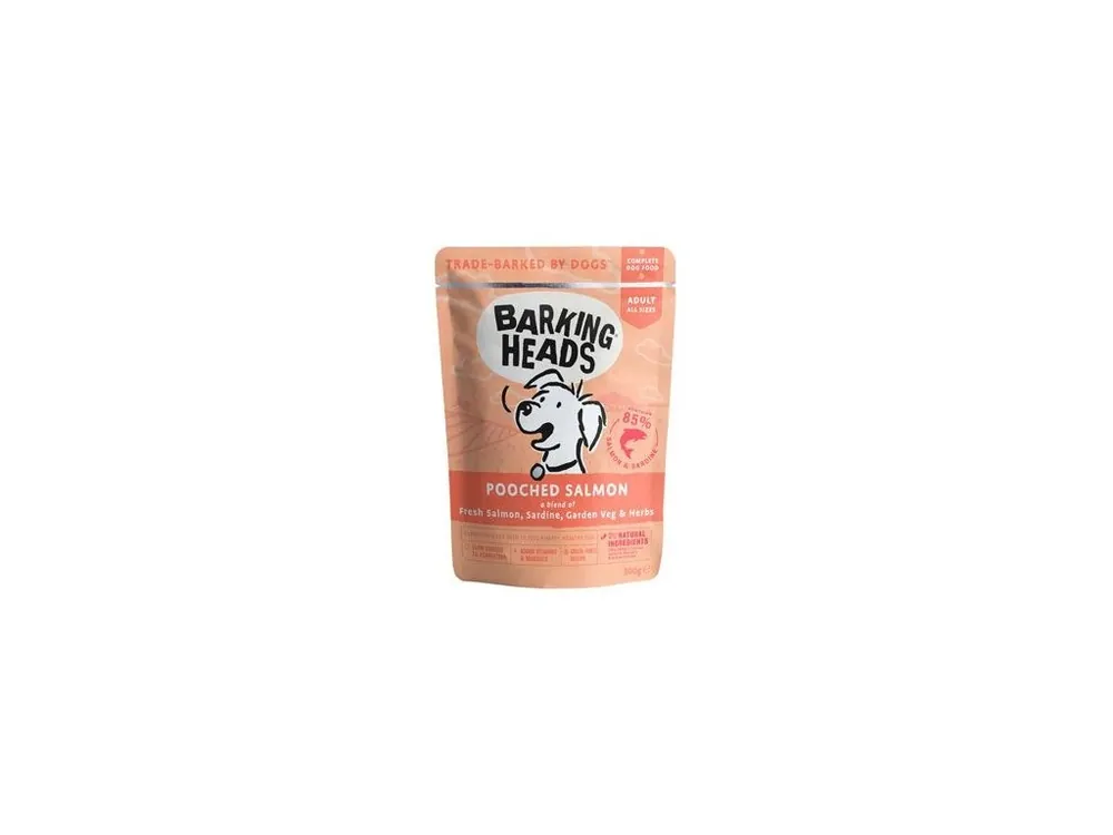 BARKING HEADS Pooched Salmon kapsa 300g Must-Have