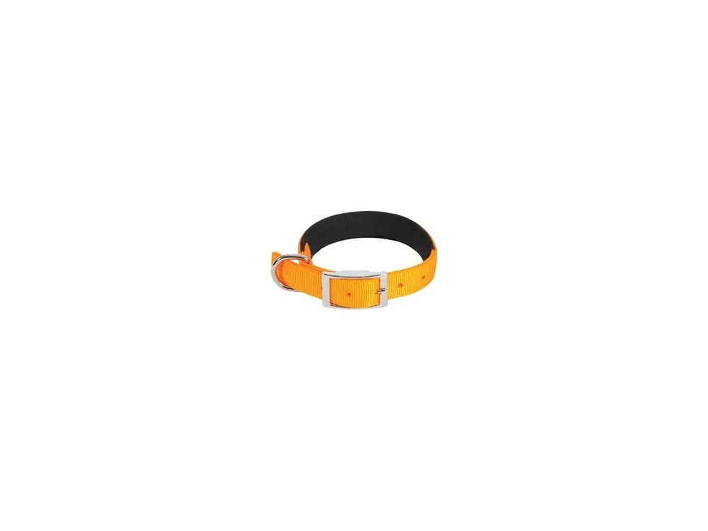 Vrácení Zdarma Obojek pes SOFT nylon 25mm/65cm oranžová Zolux