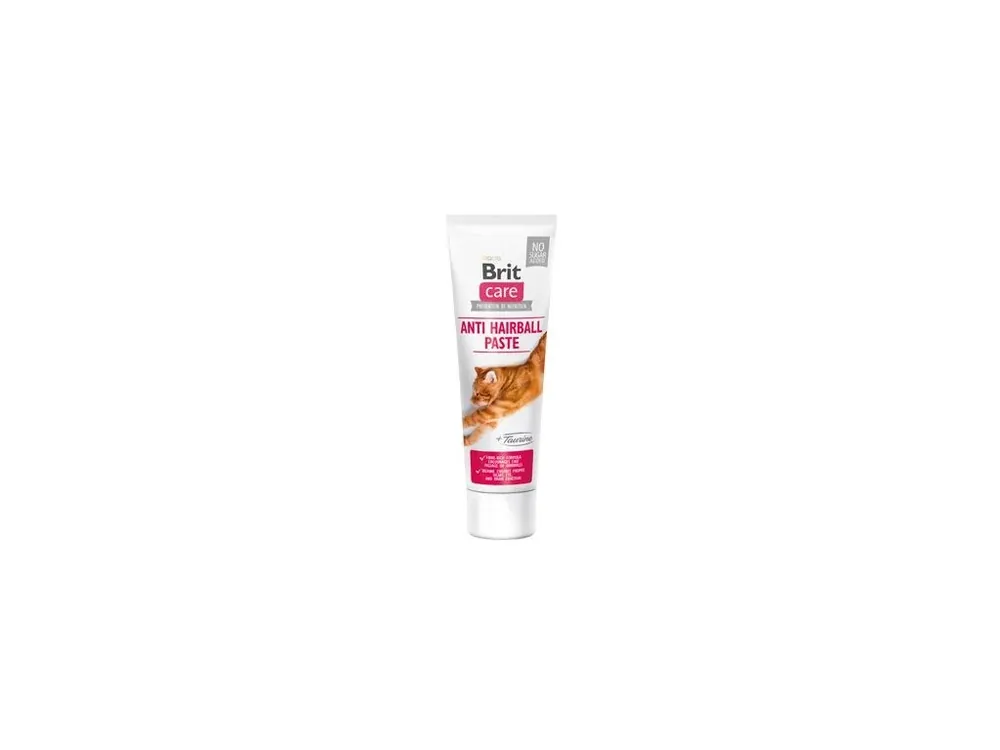 Finální Výprodej Brit Care Cat Paste Antihairball with Taurine 100g