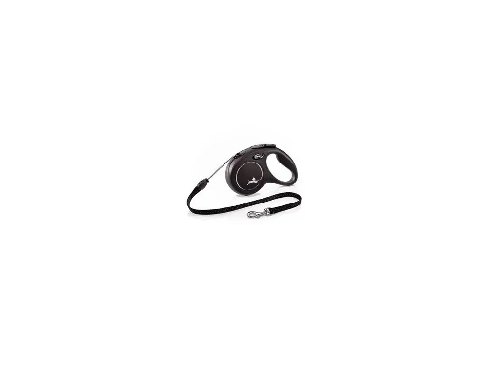 Vodítko FLEXI Classic New M lanko 5m/20kg černá Speciální Cena