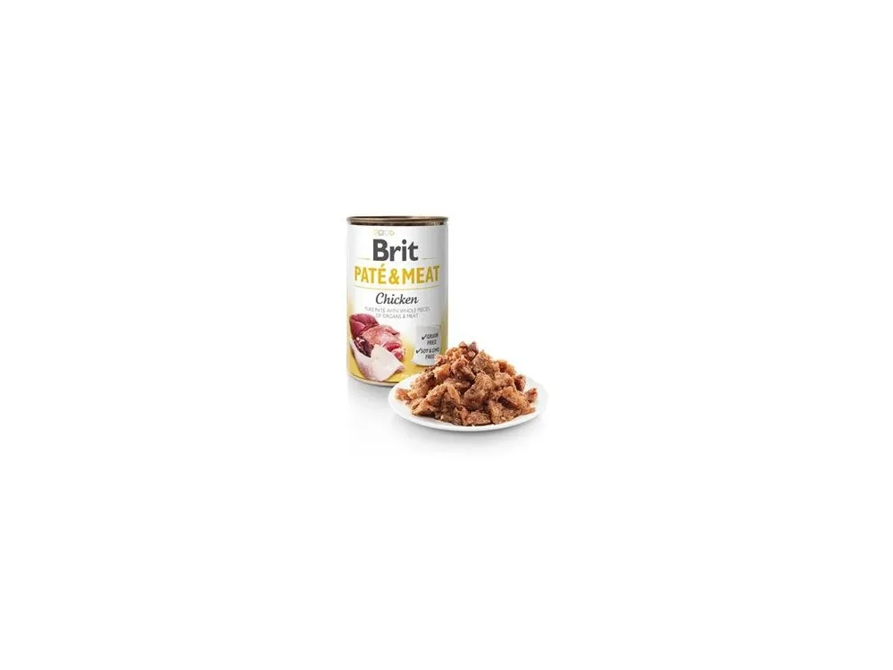 Výhodná Nabídka Brit Dog konz Paté & Meat Chicken 800g