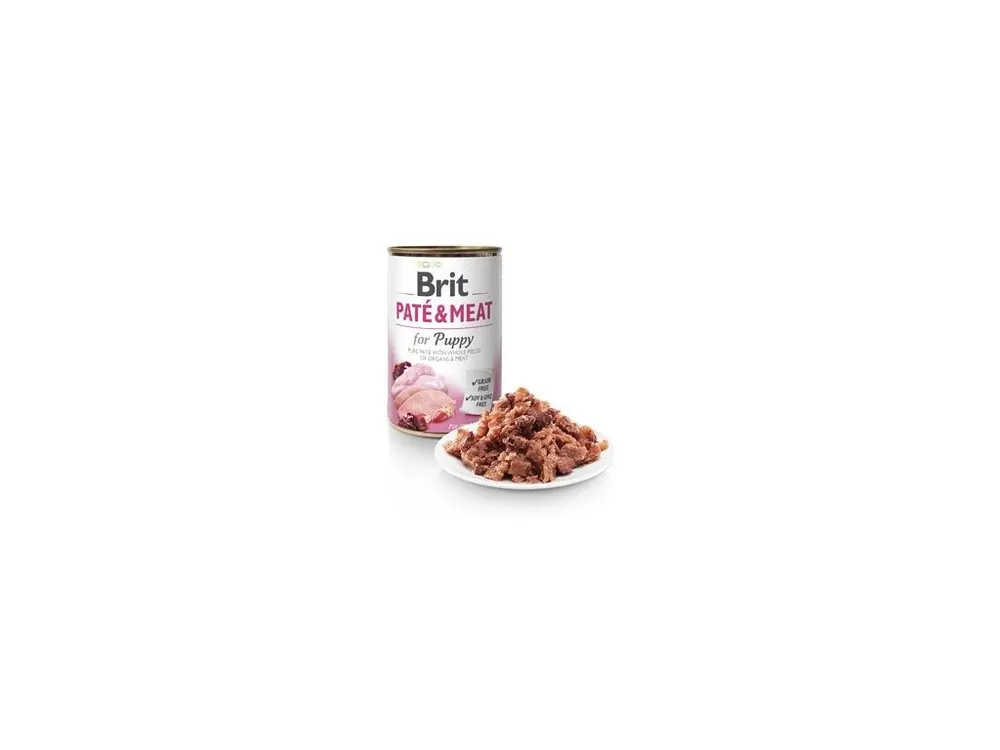 Finální Výprodej Brit Dog konz Paté & Meat Puppy 800g