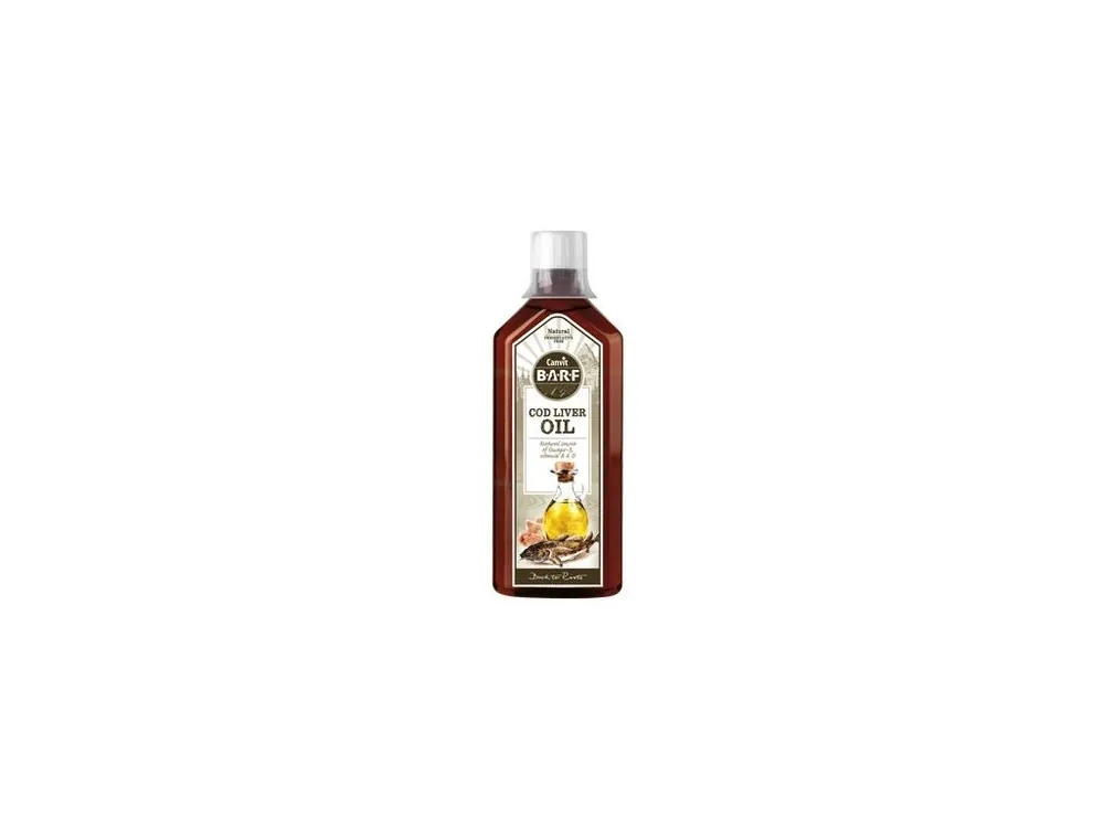 Značkový Canvit BARF Cod Liver Oil 500ml
