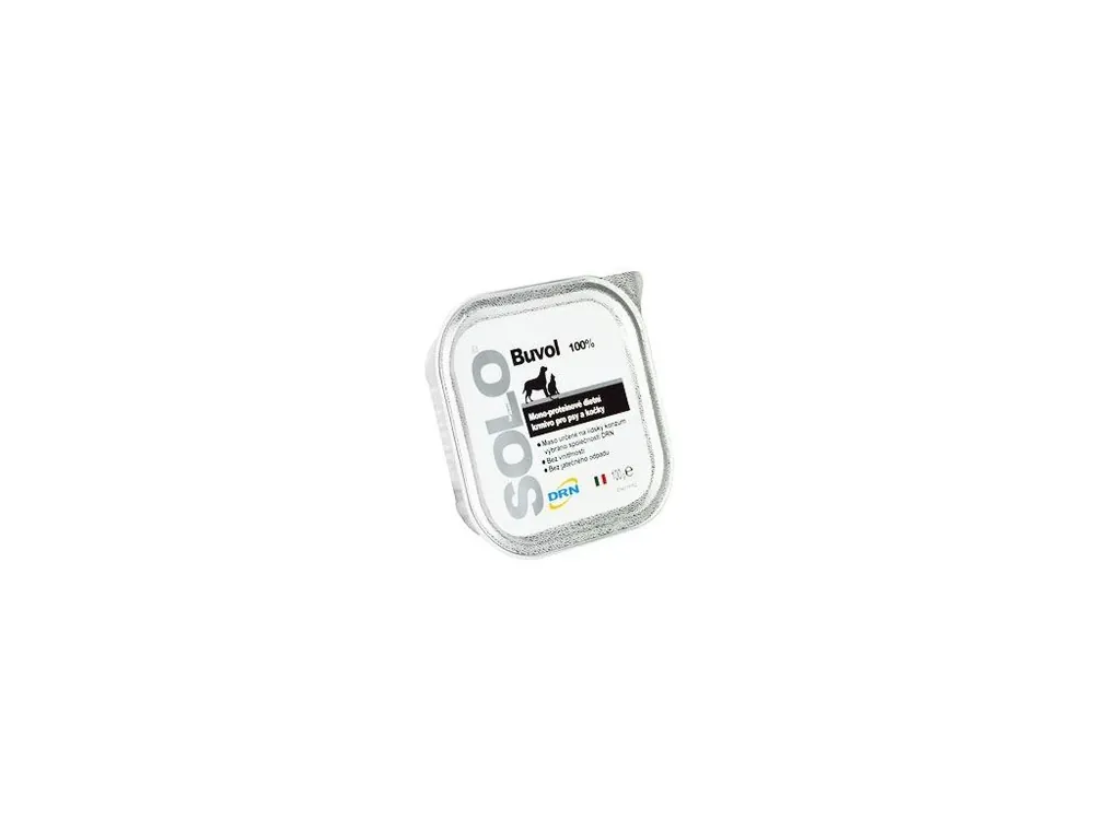 SOLO Buffalo 100% (buvol) vanička 100g Akce