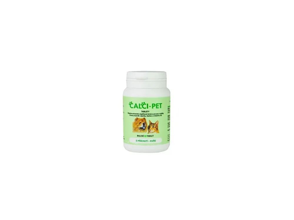 Levný Calci Pet kuře 50tbl