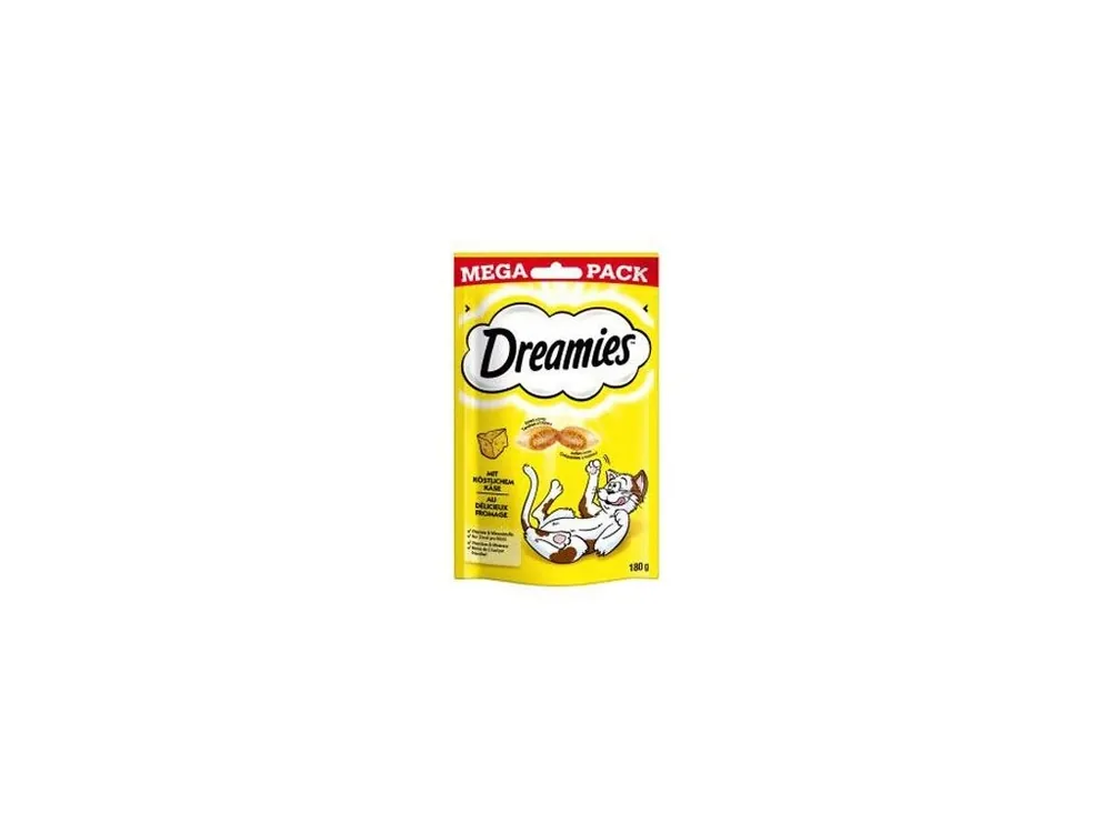 Dreamies kočka pochoutka Mega Pack se sýrem 180g Výprodej