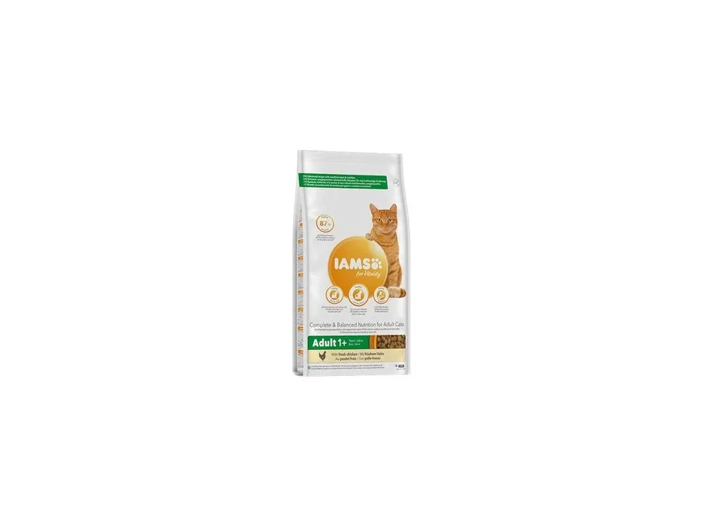 Levný Iams Cat Adult Chicken 2kg