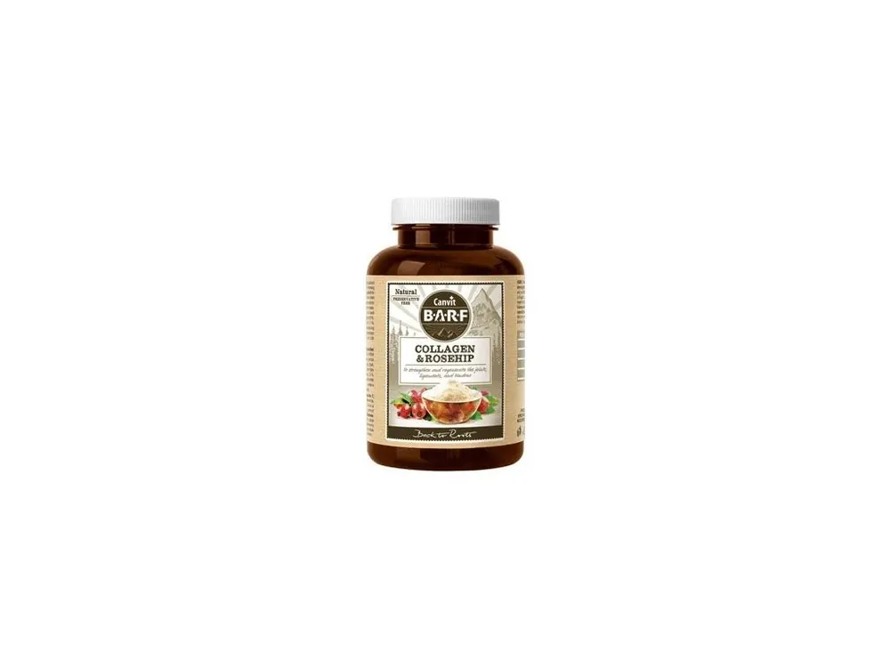 Bezpečná Platba Canvit BARF Collagen and Rosehip 140g