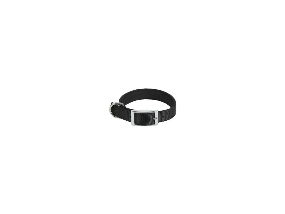 Obojek pes SOFT nylon 25mm/55cm černá Zolux Pouze Dnes
