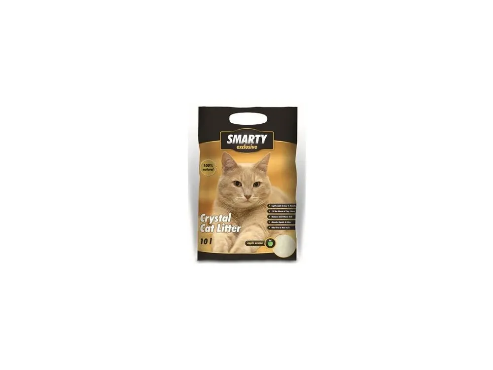 Expresní Doručení Podestýlka Smarty Exclusive silikát, jablko 10l