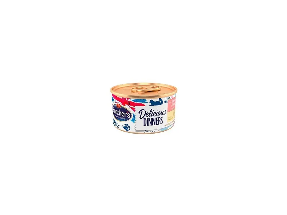 Objednat Nyní Butcher‘s Cat Delic.Dinners losos+krevety konz. 85g